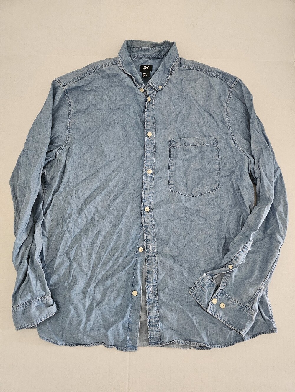 H & M Denim Shirt XL